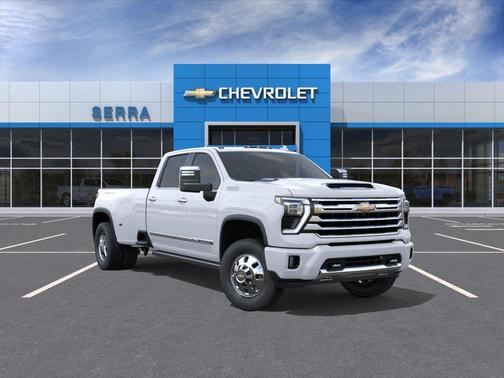 Polar White Tricoat 2026 Chevrolet Silverado 3500 High Country