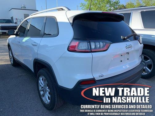 Bright White Clearcoat 2020 Jeep Cherokee Latitude