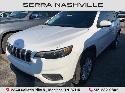 Bright White Clearcoat 2020 Jeep Cherokee Latitude