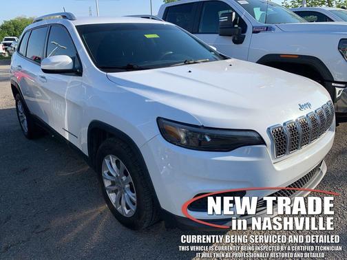Bright White Clearcoat 2020 Jeep Cherokee Latitude
