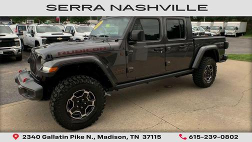 Granite Crystal Metallic Clearcoat 2023 Jeep Gladiator Rubicon