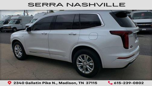 Crystal White Tricoat 2024 Cadillac XT6 Luxury FWD