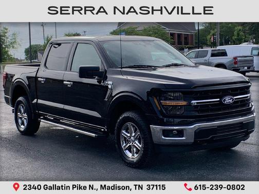 AGATE BLACK METALLIC 2025 Ford F-150 XLT