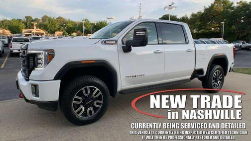 Summit White 2021 GMC Sierra 2500 AT4