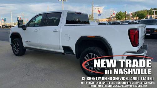 Summit White 2021 GMC Sierra 2500 AT4