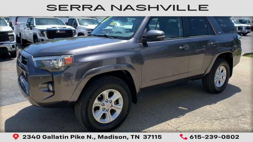 Magnetic Gray Metallic 2020 Toyota 4Runner SR5 Premium