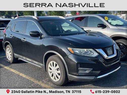 Magnetic Black 2017 Nissan Rogue S