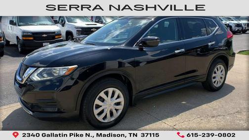Magnetic Black 2017 Nissan Rogue S