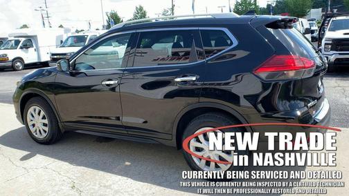Magnetic Black 2017 Nissan Rogue S