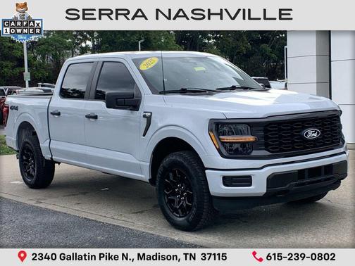 SPACE WHITE METALLIC 2025 Ford F-150 STX