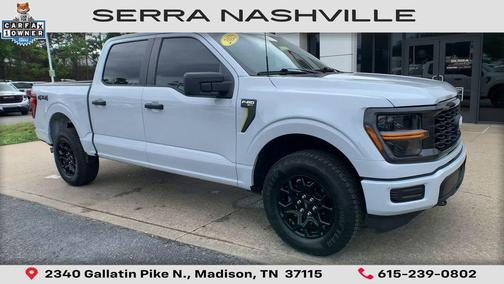 SPACE WHITE METALLIC 2025 Ford F-150 STX