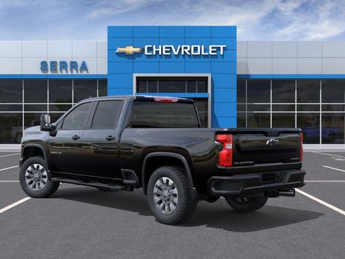 Black 2026 Chevrolet Silverado 2500 Custom
