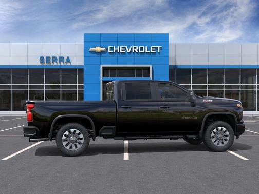 Black 2026 Chevrolet Silverado 2500 Custom