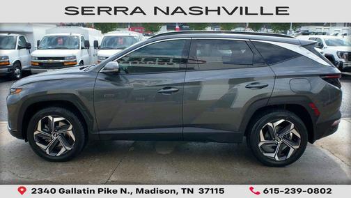 Amazon Gray 2023 Hyundai TUCSON Limited
