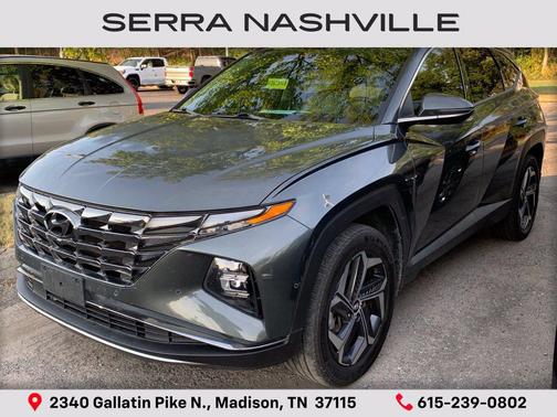 Amazon Gray 2023 Hyundai TUCSON Limited