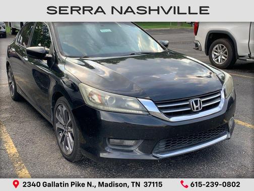 Black 2014 Honda Accord Sport