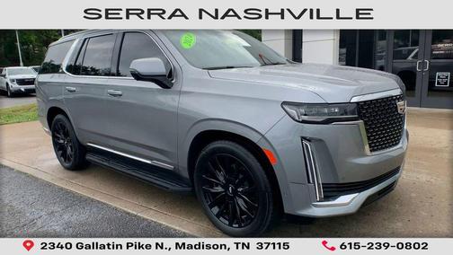 Argent Silver Metallic 2024 Cadillac Escalade Premium Luxury