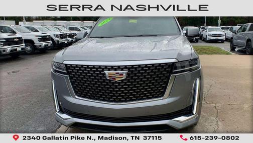 Argent Silver Metallic 2024 Cadillac Escalade Premium Luxury