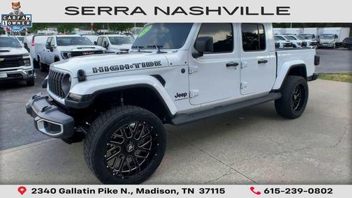 Bright White Clearcoat 2025 Jeep Gladiator High Tide