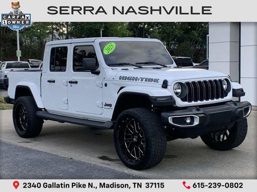 Bright White Clearcoat 2025 Jeep Gladiator High Tide