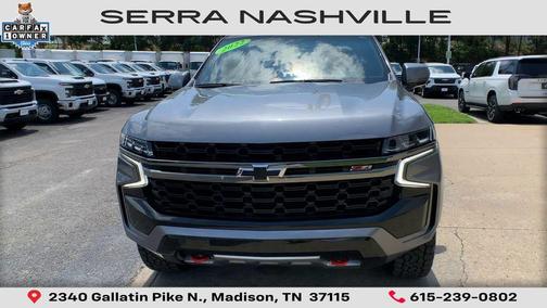 Satin Steel Metallic 2022 Chevrolet Suburban 4WD Z71