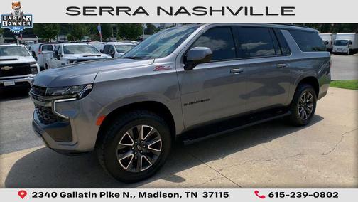 Satin Steel Metallic 2022 Chevrolet Suburban 4WD Z71