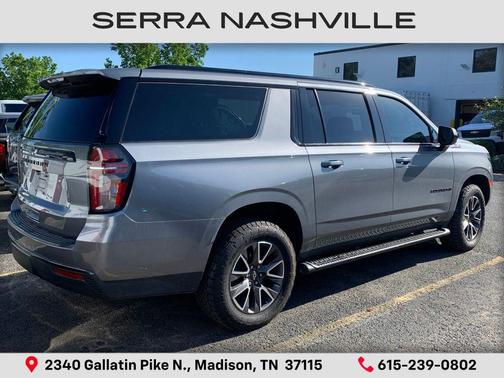 Satin Steel Metallic 2022 Chevrolet Suburban 4WD Z71
