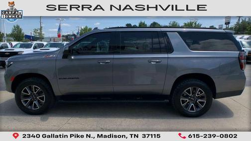 Satin Steel Metallic 2022 Chevrolet Suburban 4WD Z71