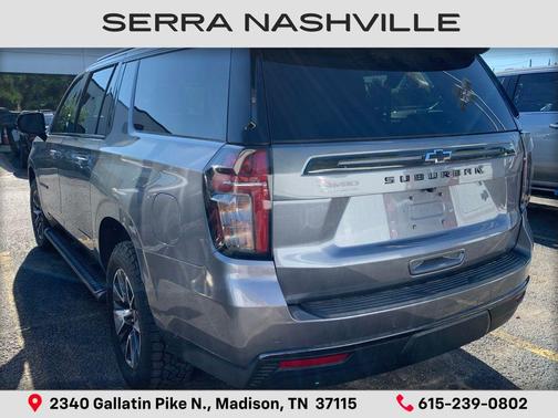 Satin Steel Metallic 2022 Chevrolet Suburban 4WD Z71