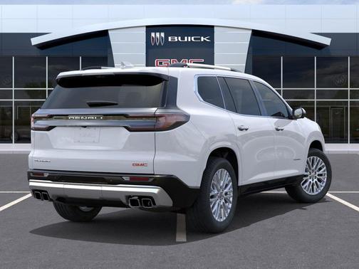 Glacier White Tricoat 2026 GMC Acadia Denali