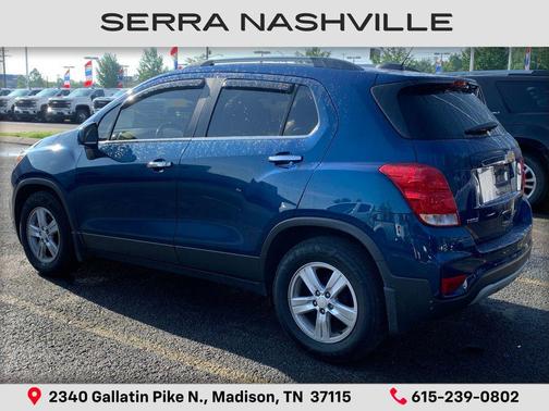 Pacific Blue Metallic 2020 Chevrolet Trax LT
