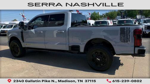 Glacier Gray Metallic Tri-Coat 2025 Ford F-250 Lariat