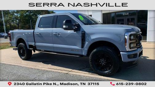 Glacier Gray Metallic Tri-Coat 2025 Ford F-250 Lariat