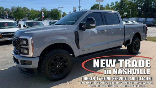 Glacier Gray Metallic Tri-Coat 2025 Ford F-250 Lariat
