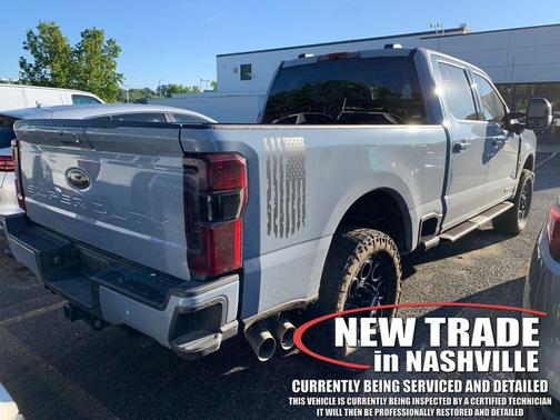 Glacier Gray Metallic Tri-Coat 2025 Ford F-250 Lariat