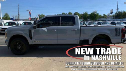 Glacier Gray Metallic Tri-Coat 2025 Ford F-250 Lariat