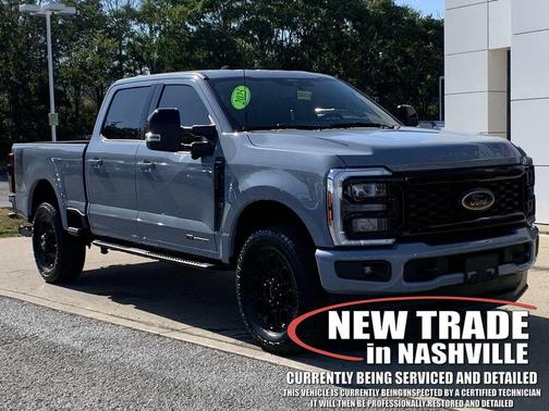 Glacier Gray Metallic Tri-Coat 2025 Ford F-250 Lariat