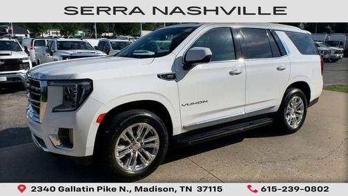 White 2023 GMC Yukon SLT