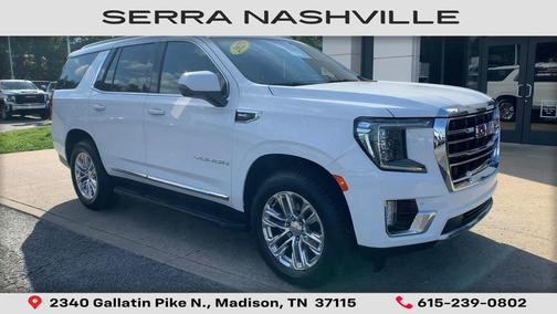 White 2023 GMC Yukon SLT