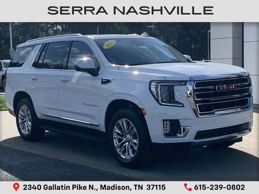 White 2023 GMC Yukon SLT