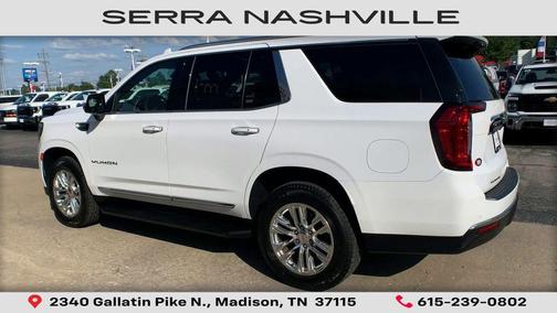 White 2023 GMC Yukon SLT