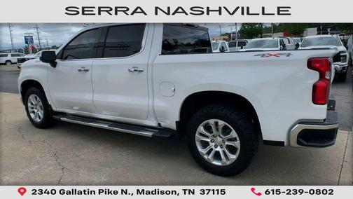 Summit White 2022 Chevrolet Silverado 1500 LTZ