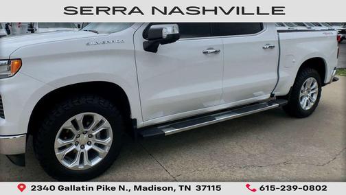 Summit White 2022 Chevrolet Silverado 1500 LTZ