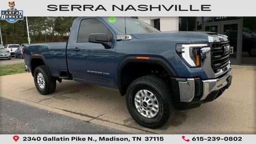 Downpour Metallic 2025 GMC Sierra 2500 Pro