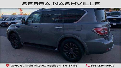 Gun Metallic 2019 Nissan Armada Platinum