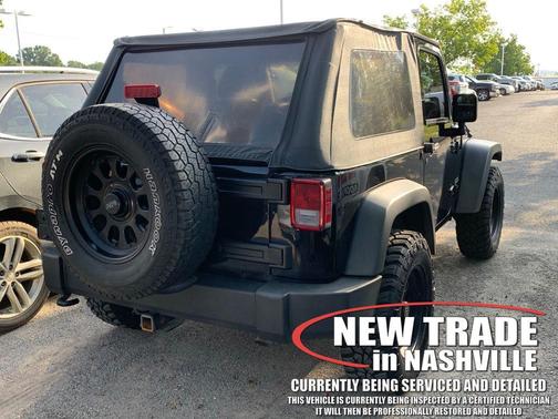 Black Clearcoat 2015 Jeep Wrangler Sport