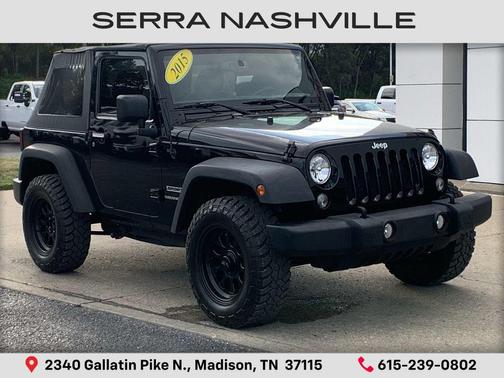 Black Clearcoat 2015 Jeep Wrangler Sport