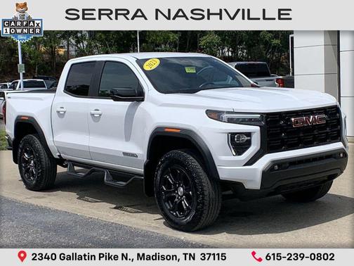 Summit White 2023 GMC Canyon Elevation
