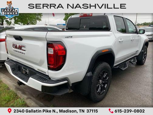 Summit White 2023 GMC Canyon Elevation