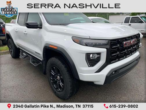 Summit White 2023 GMC Canyon Elevation